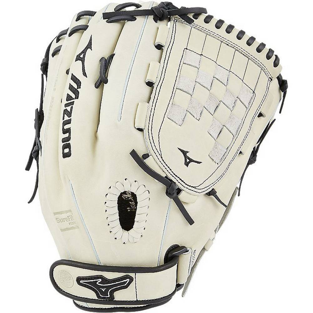 Mizuno MVP Prime SE Fastpitch 13" - Bayan Eldiven - Gümüş/Siyah Türkiye (EUMTQL-504)